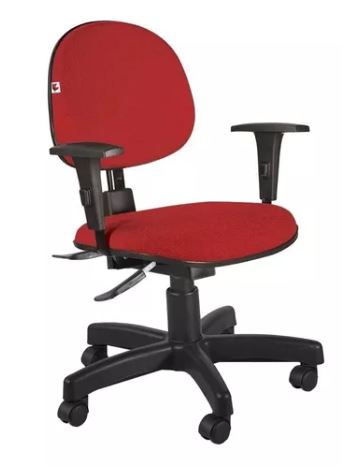 Cadeira Executiva Ergonômica NR17 com Back System e Braços Reguláveis
