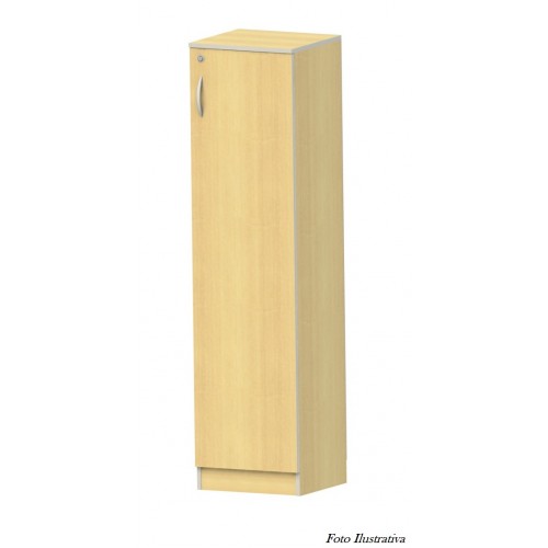 Armário Alto Charuto Fechado Diretor Uno 0,45 x 0,37 x 1,60 m com 1 Porta – 15 mm – Marzo