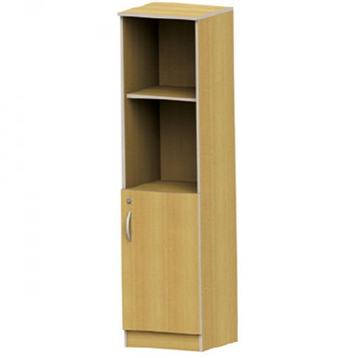 Armário Alto Charuto Executivo Uno 0,45 x 0,37 x 1,60 m com 1 Porta e Nichos – 15 mm – Marzo