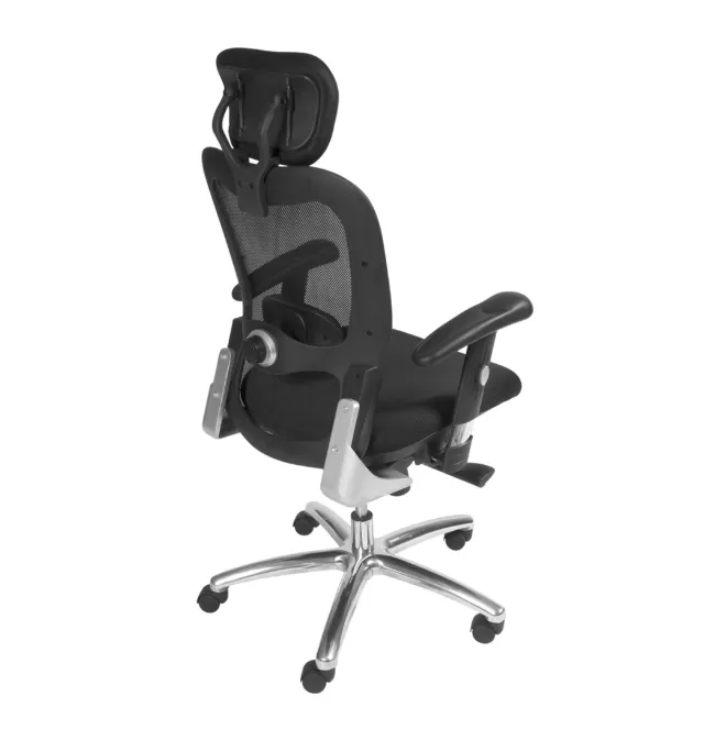 Cadeira Presidente New Ergon Ergonômica com Apoio de Cabeça, Mecanismo Sincronizado e Apoio Lombar Regulável – Frisokar