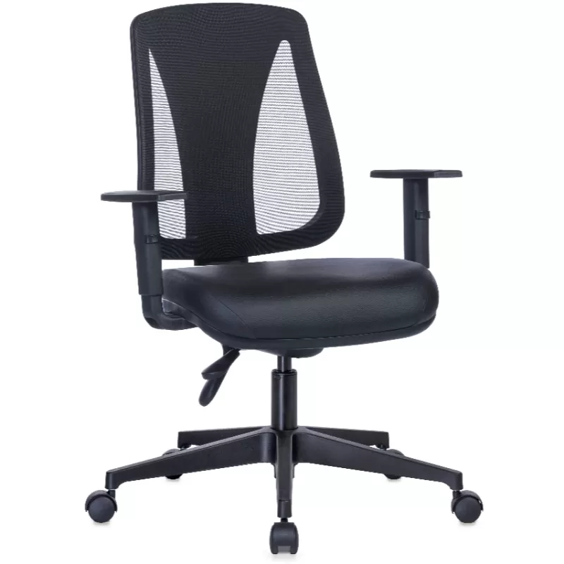 Cadeira Presidente One Mesh Ergonômica NR17 Com Mecanismo Back System E Braços Reguláveis – Rhodes