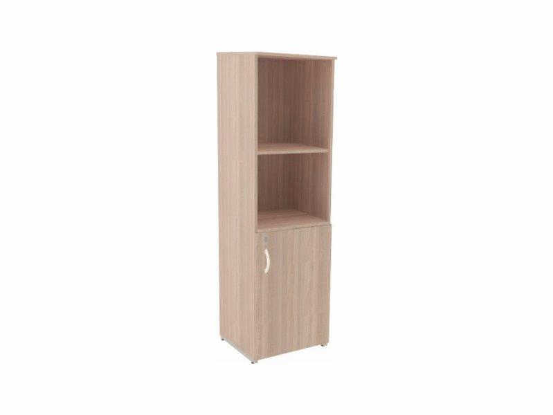 Armário Alto Charuto Executivo Uno 0,45 X 0,37 X 1,60 M Com 1 Porta E Nichos – 15 Mm – Marzo