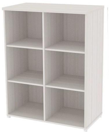 Armário Médio Estante Prima Clean 0,80 X 0,46 X 1,10 M Com 6 Nichos – 25 Mm – Marzo