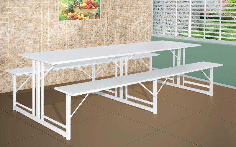Conjunto Refeitório Completo Plus Para 10 Pessoas 2,70 X 1,40 M – Minas Office