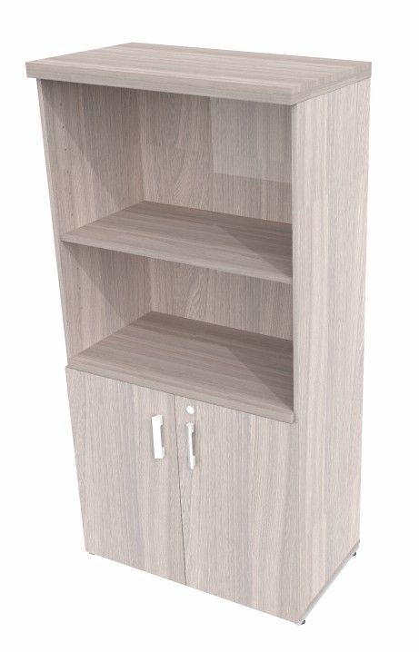 Armário Alto Misto Executivo Prima Impact 0,80 X 0,46 X 1,60 M Com 2 Portas – Marzo